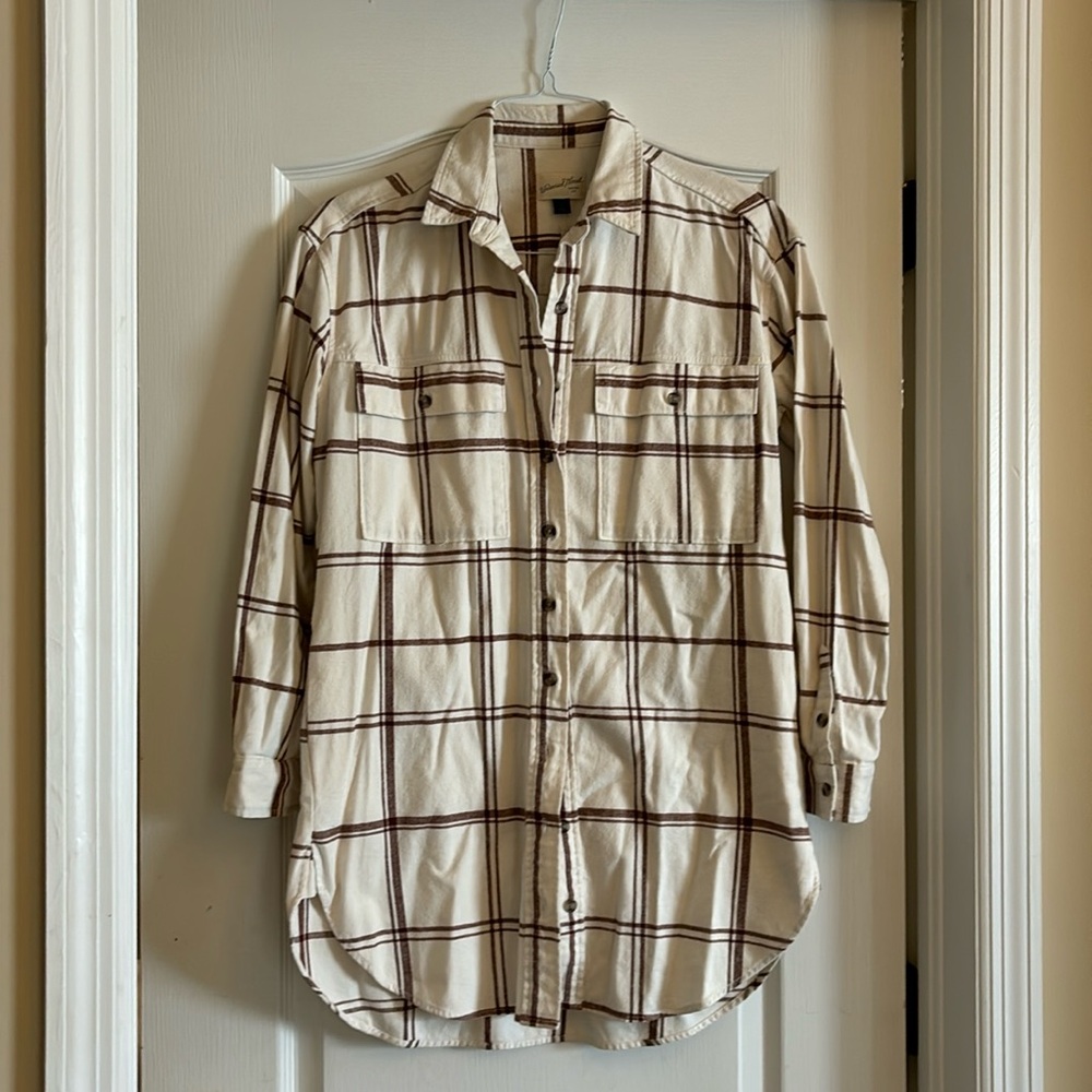 Universal thread new flannel dress